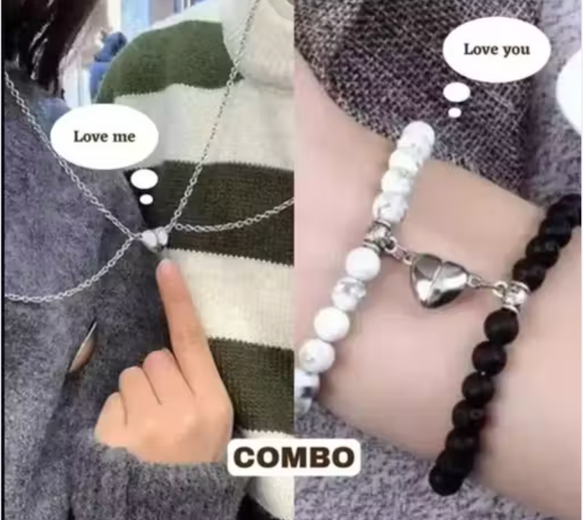 Couple-Combo Relationship Stone Beads Bracelets.