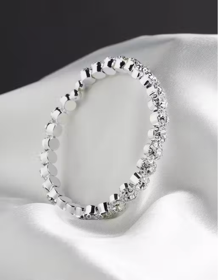 Diamond Necklace set with ring and bracelet