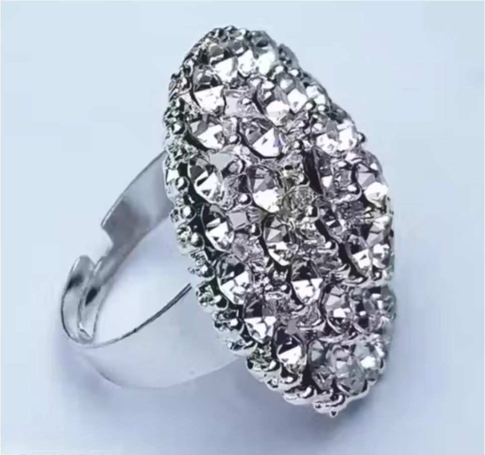 Diamond Necklace set with ring and bracelet