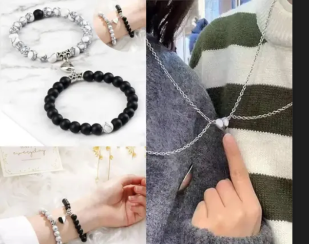 Couple-Combo Relationship Stone Beads Bracelets.